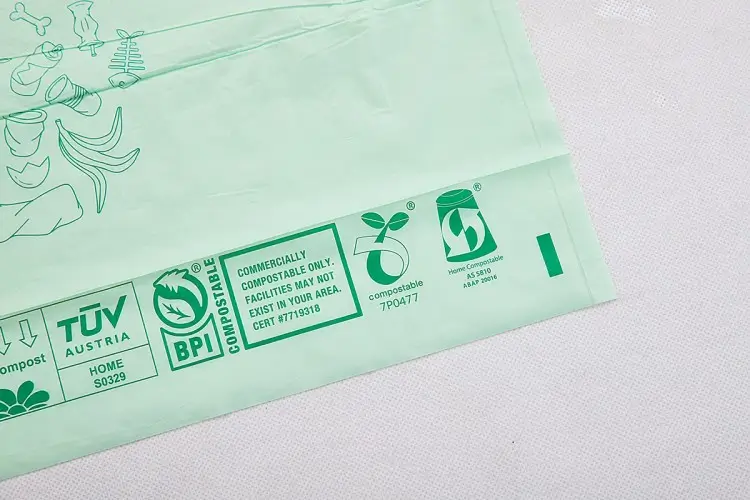 BPI certified compostable bag