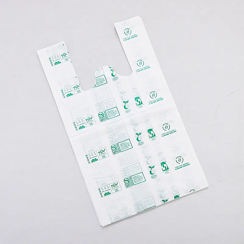 t-shirt handle takeout bag