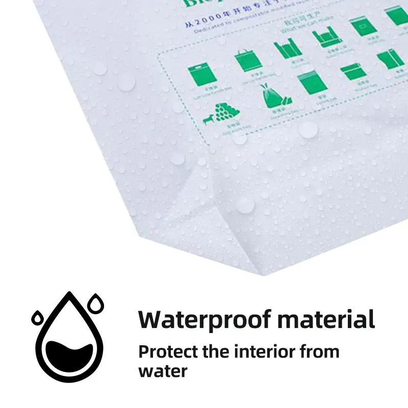 water-proof die-cut bags