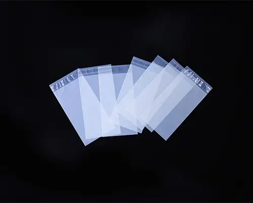 adhesive flap seal bread bags