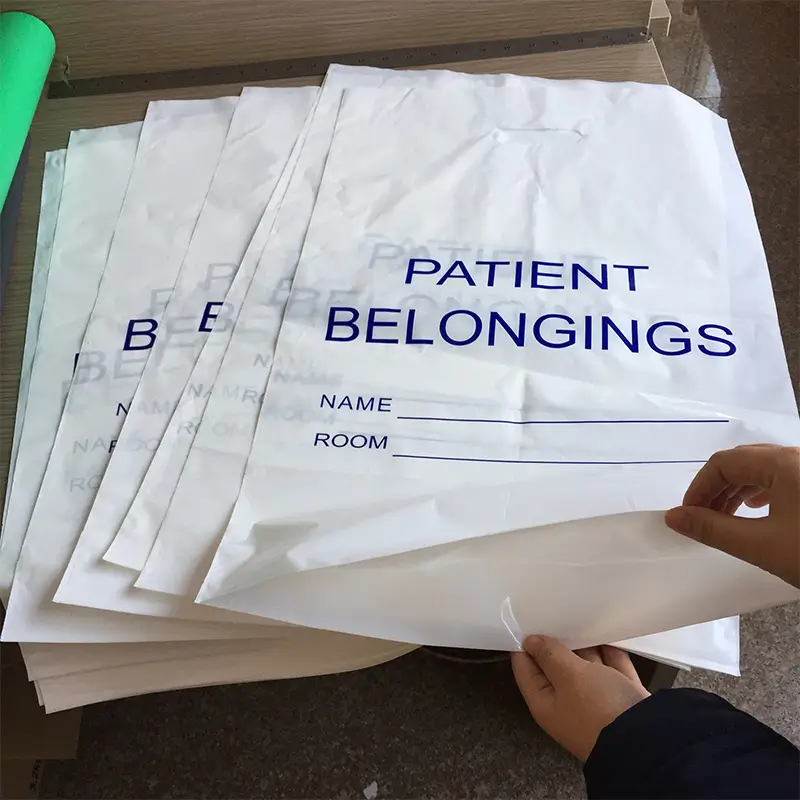 punch handle patient belonging bags
