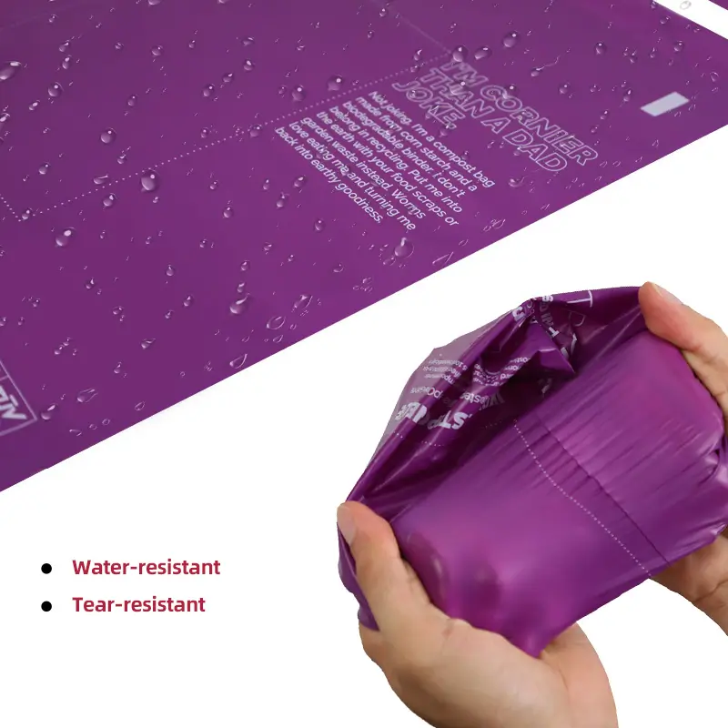 water-resistant and tear-resistant mailer bags