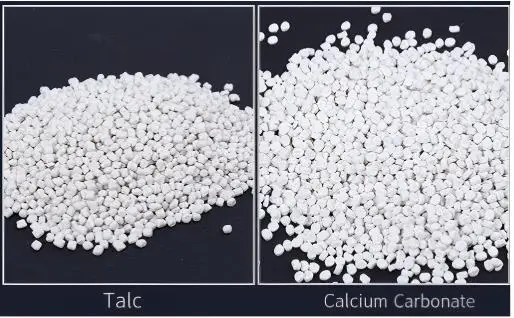 Talc and Calcium Carbonate fillers