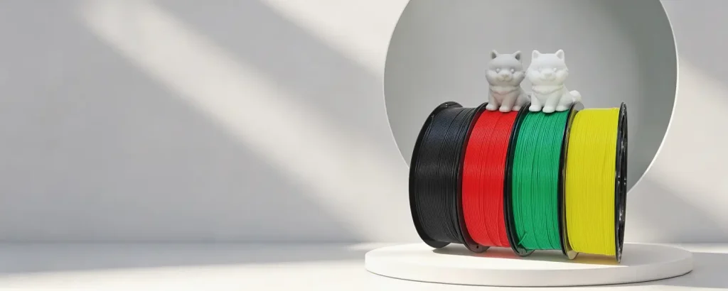 3D printer filament manufacturer banner
