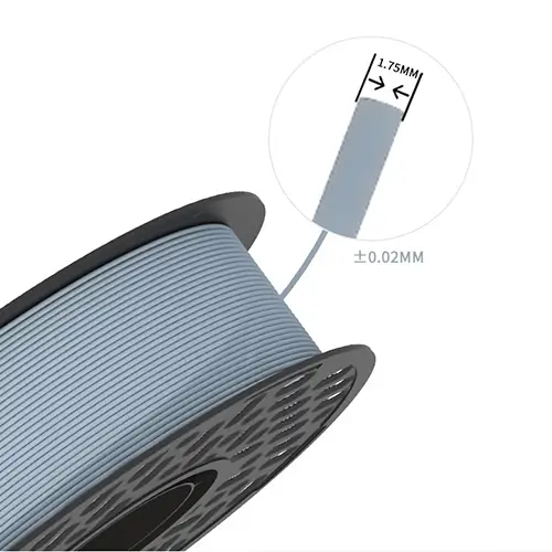 the accuracy of filament diameter precision is within ±0.02mm