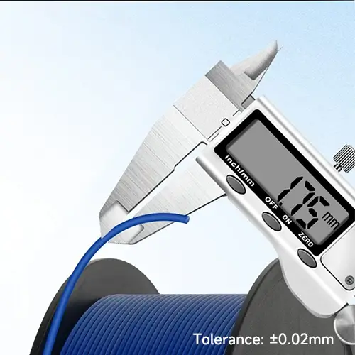 ±0.02mm tolerance of 3D printing filament