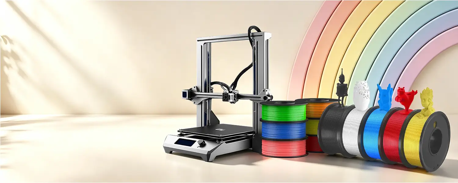PLA filament supplier banner