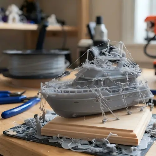 stringing of PLA 3D prints