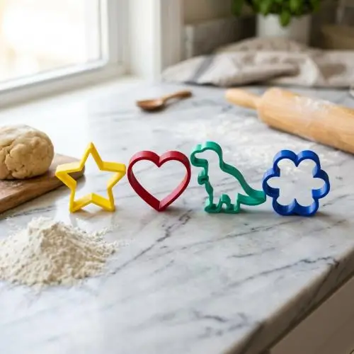 cookie cutters made of 3D filament