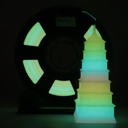 glow-in-the-dark PLA